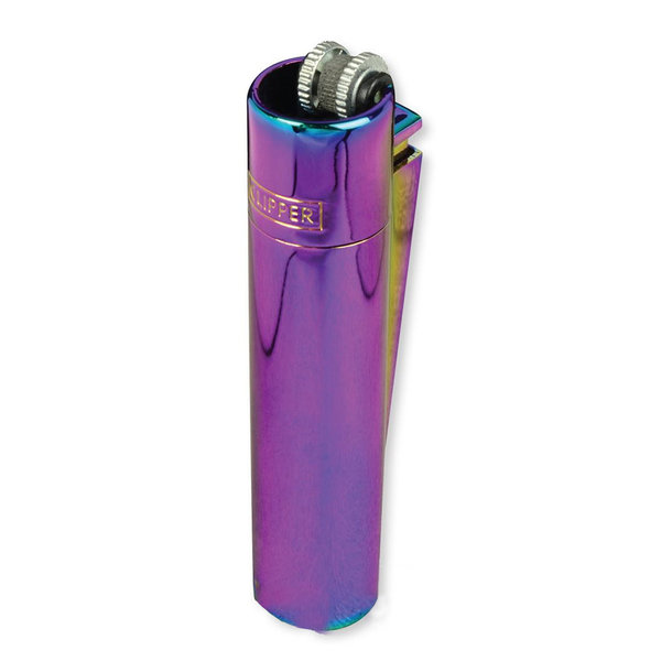 Clipper Metall Gas-Feuerzeug (Rainbow) mit Gravur