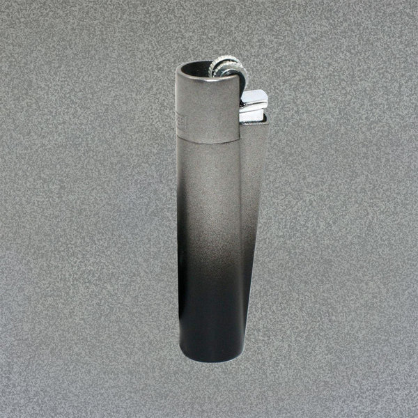 Clipper Metall Gas-Feuerzeug (Anthrazit-gradient) mit Gravur
